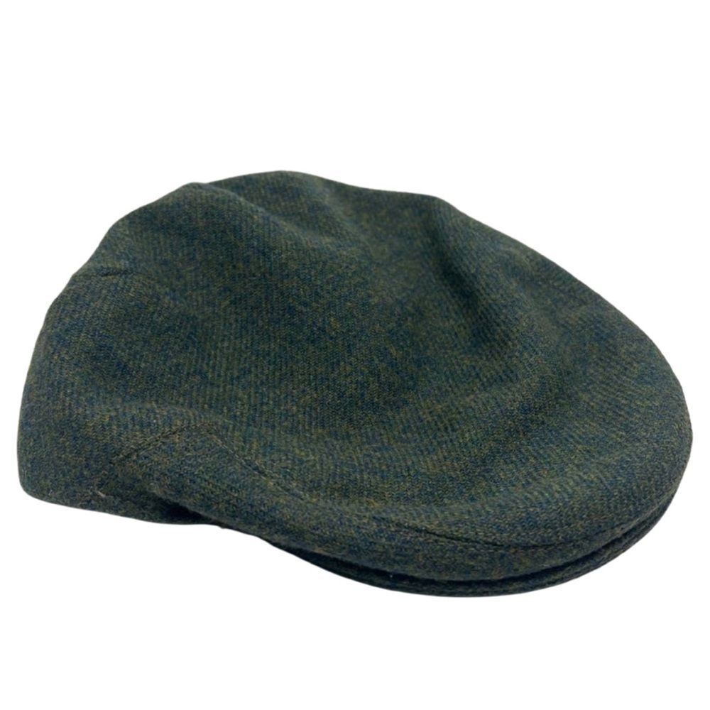 Atkinsons Green Irish Wool Tweed Cap Sz. L